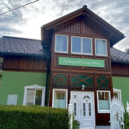 S&W Apartment Loserblick Altaussee Εξωτερικό φωτογραφία